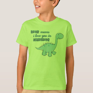 dinosaur kids t-shirt in green!