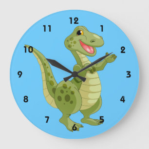 Dinosaur Kids Wall Clock
