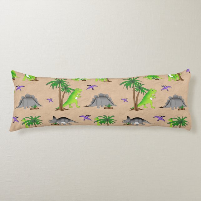 Dinosaur Land Cute Dino Body Cushion (Front)