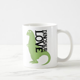 dinosaur love coffee mug