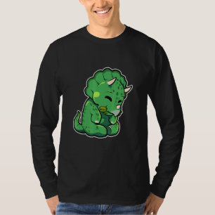 Dinosaur Lover Cute Triceratops T-Shirt