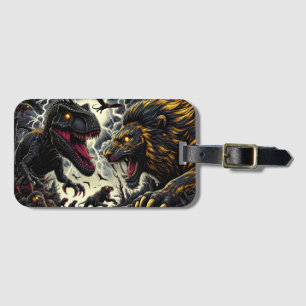 Dinosaur Luggage Tag