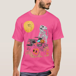 Dinosaur Monster Truck Moon Candy Toddler Boys Hal T-Shirt