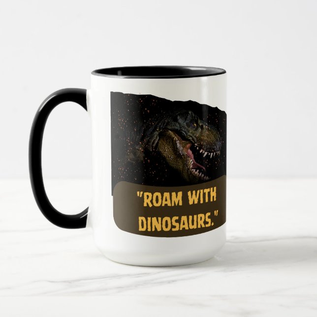 dinosaur mug (Left)