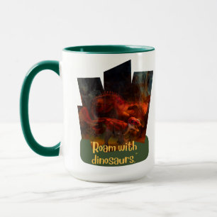 dinosaur mug