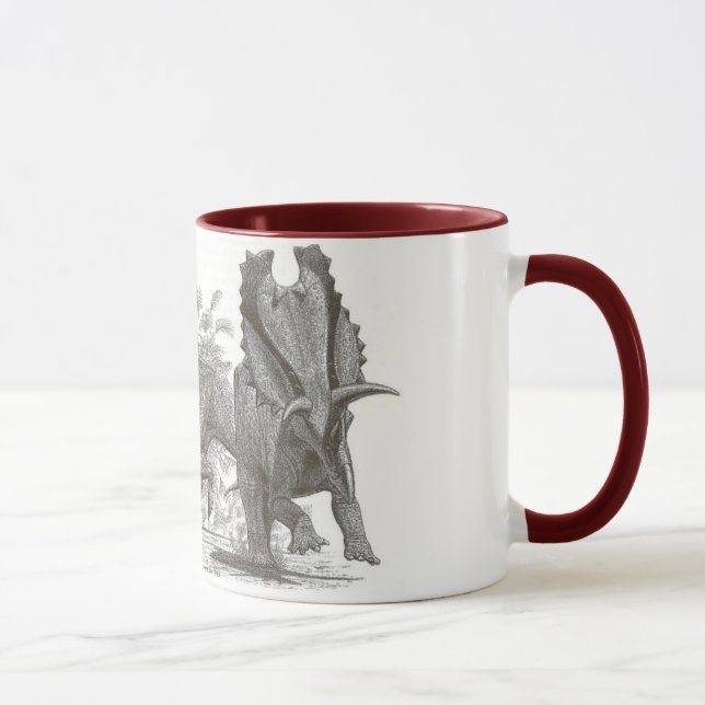 Dinosaur Mug Pentaceratops Gregory Paul (Right)