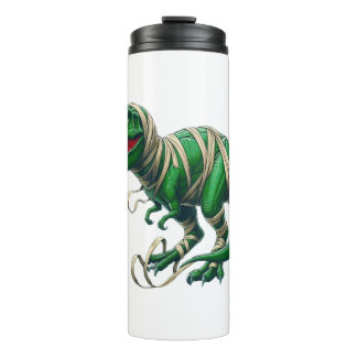 Dinosaur Mummy Halloween Kids Boys Girls T-Shirt Thermal Tumbler