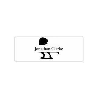Dinosaur Name Self-inking T Rex Stamp