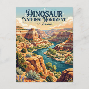 Dinosaur National Monument Colorado Postcard