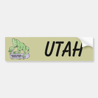 Dinosaur National Monument Utah Bumper Sticker