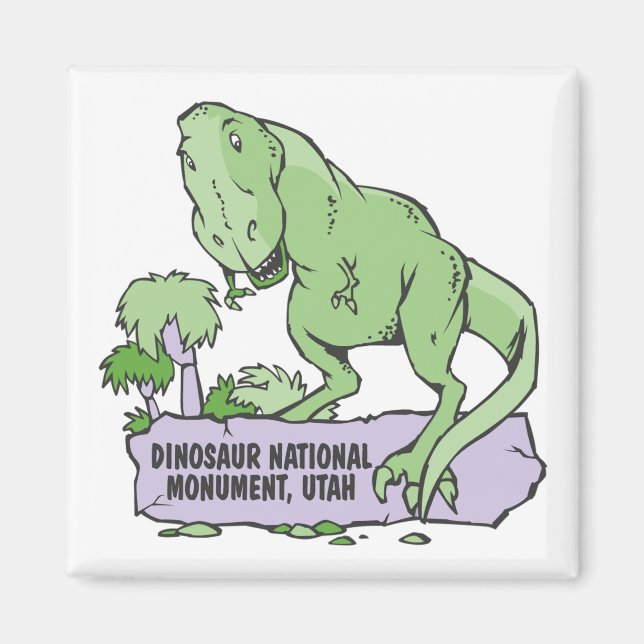 Dinosaur National Monument Utah Magnet (Front)