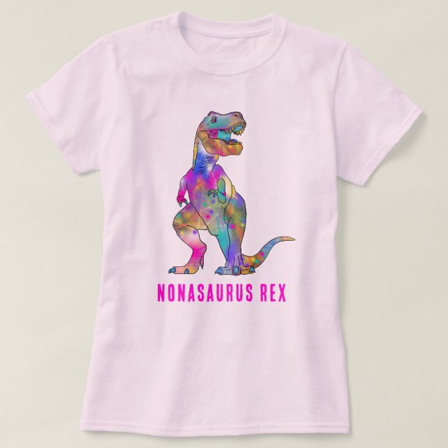 Dinosaur nonasaurus grandma T-Shirt (Design Front)