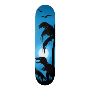 Dinosaur of the Night Skateboard