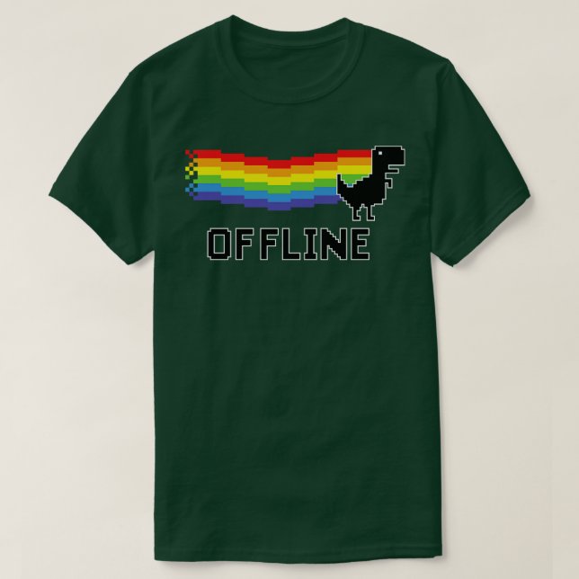 Dinosaur offline 1 T-Shirt (Design Front)