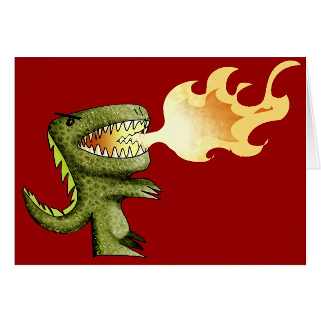 Dinosaur or Dragon kids art with Loston Wallace (Front Horizontal)