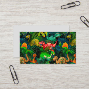 Dinosaur Park Business Card
