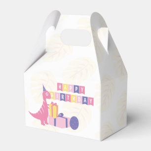 Dinosaur Party Favour Box