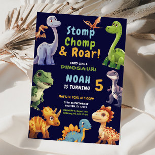 Dinosaur Party Invitation