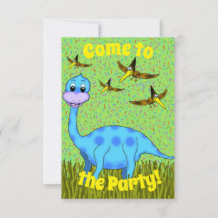 Dinosaur Party Invitation