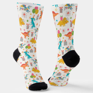 Dinosaur Party Socks