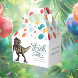 dinosaur party supplies Grey Favour Box