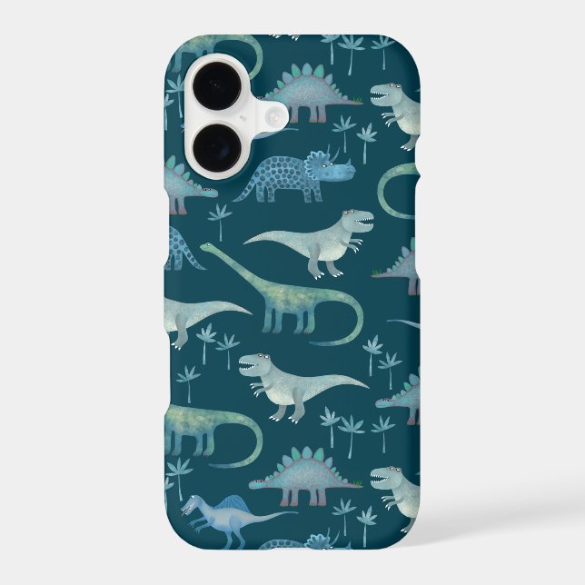 Dinosaur Pattern Green (Back)