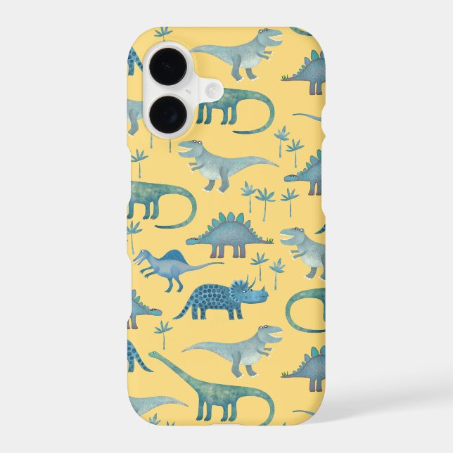 Dinosaur Pattern Yellow (Back)