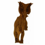 Dinosaur Photo Sculpture Chasmosaurus Gregory Paul<br><div class="desc">Photo sculpture of Gregory Paul's rearing horned dinosaur,  Chasmosaurus.</div>