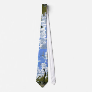 Dinosaur Pictorial Tie Pleurocoelus Gregory Paul