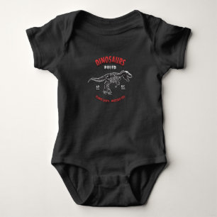 Dinosaur Planet Earth Mesozoic Era   Dinosaur Baby Bodysuit
