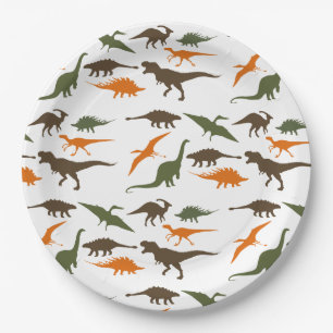 Dinosaur Plate, Birthday Party Paper Plate