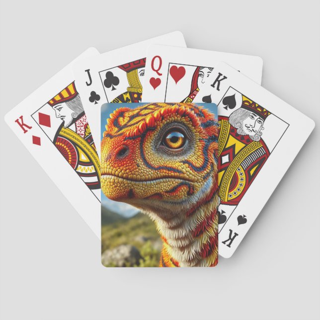 Dinosaur Playing Cards (Back)