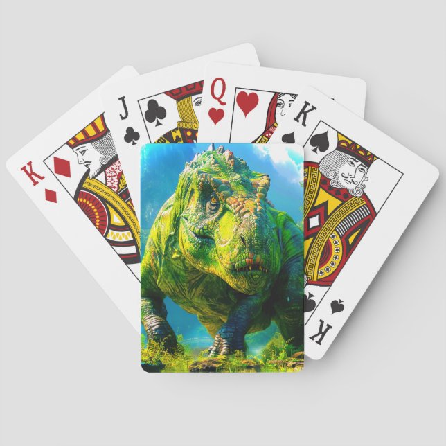 Dinosaur Playing Cards (Back)