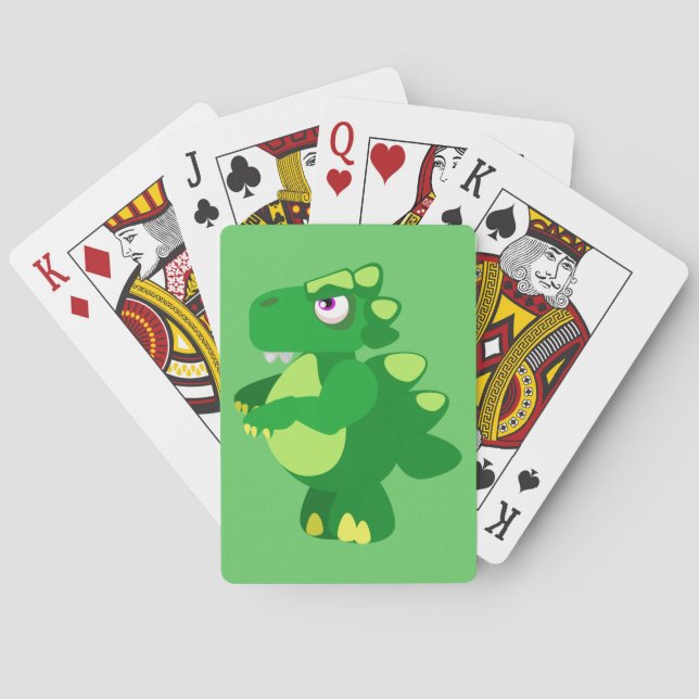 Dinosaur Playing Cards (Back)