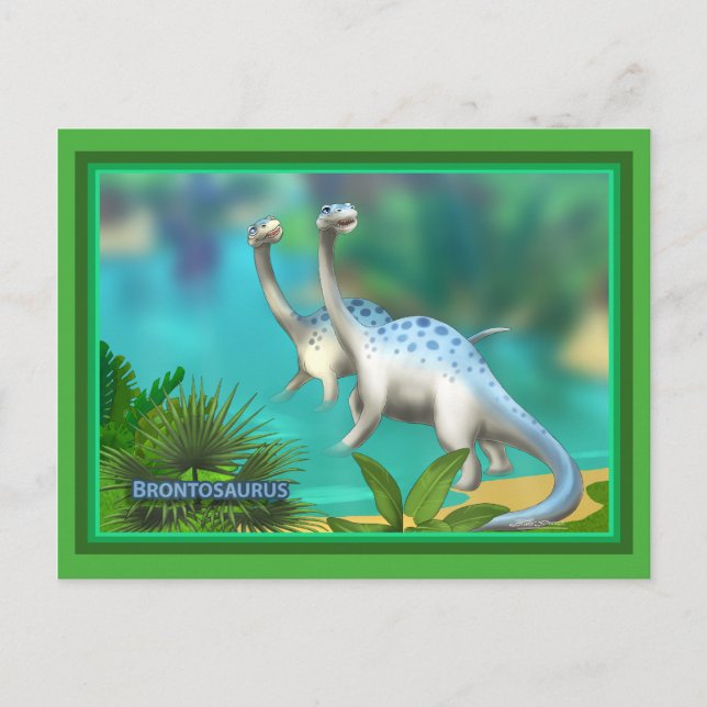 Dinosaur Postcard (Front)