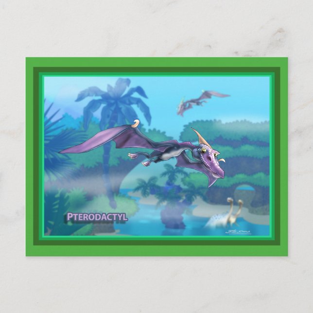 Dinosaur Postcard (Front)
