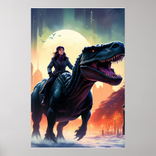 Dinosaur Posters for Adults or Kid's Room
