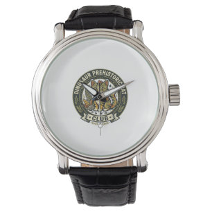 Dinosaur Prehistoric Cat Cat Graphic Tee Art - Din Watch