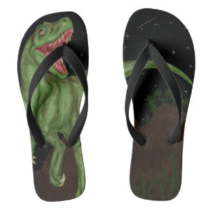 Dinosaur - Prehistoric Night Jandals