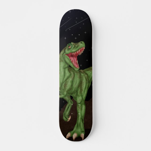 Dinosaur - Prehistoric Night Skateboard (Front)