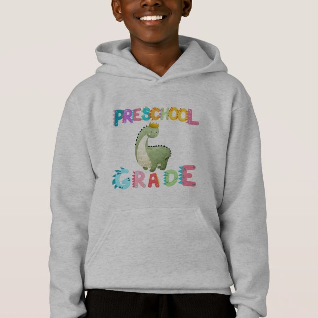Dinosaur Preschool GRADE Squad teacher School (Front)