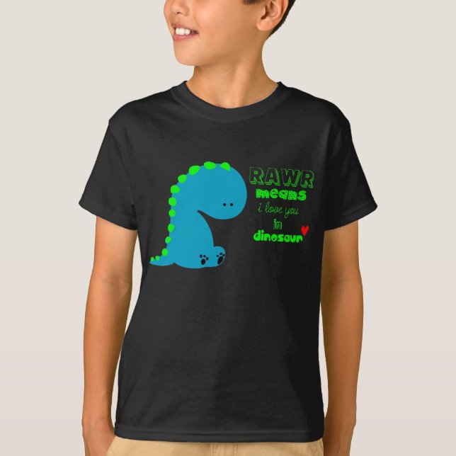 dinosaur rawr shirt (Front)
