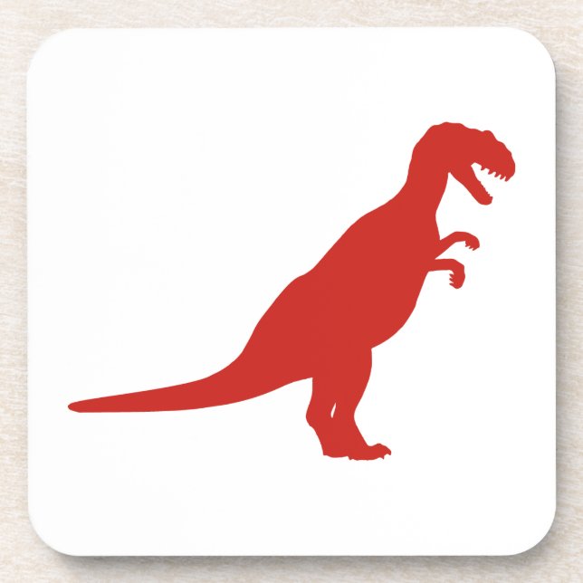 Dinosaur Red Coaster (Front)