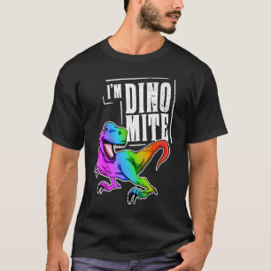Dinosaur Rex Sour Rainbow T-Shirt