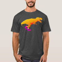 Dinosaur Roller-Skates Inline-Skates Funny T-Rex