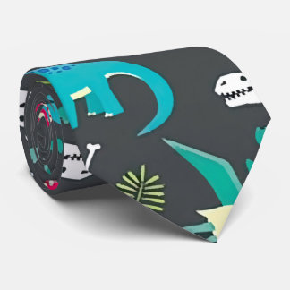 Dinosaur Seamless Pattern, Dinosaur Seamless Patte Tie