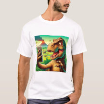 Dinosaur Selfie Shirt -Funny Dinosaur Lover Appare