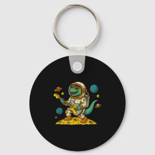 Dinosaur Shirts For Boys Space T-rex Birthday Boy  Key Ring