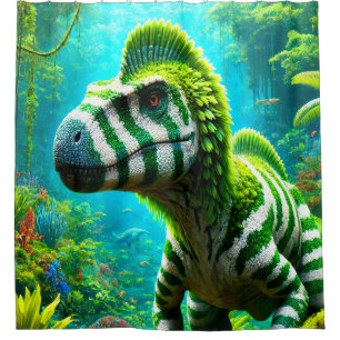 Dinosaur Shower Curtain
