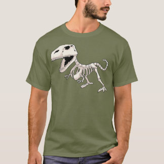 Dinosaur Skeleton Paleontologist T-Shirt